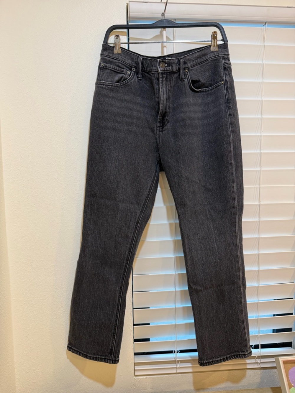 Kirkland Black Straight-Leg Jeans